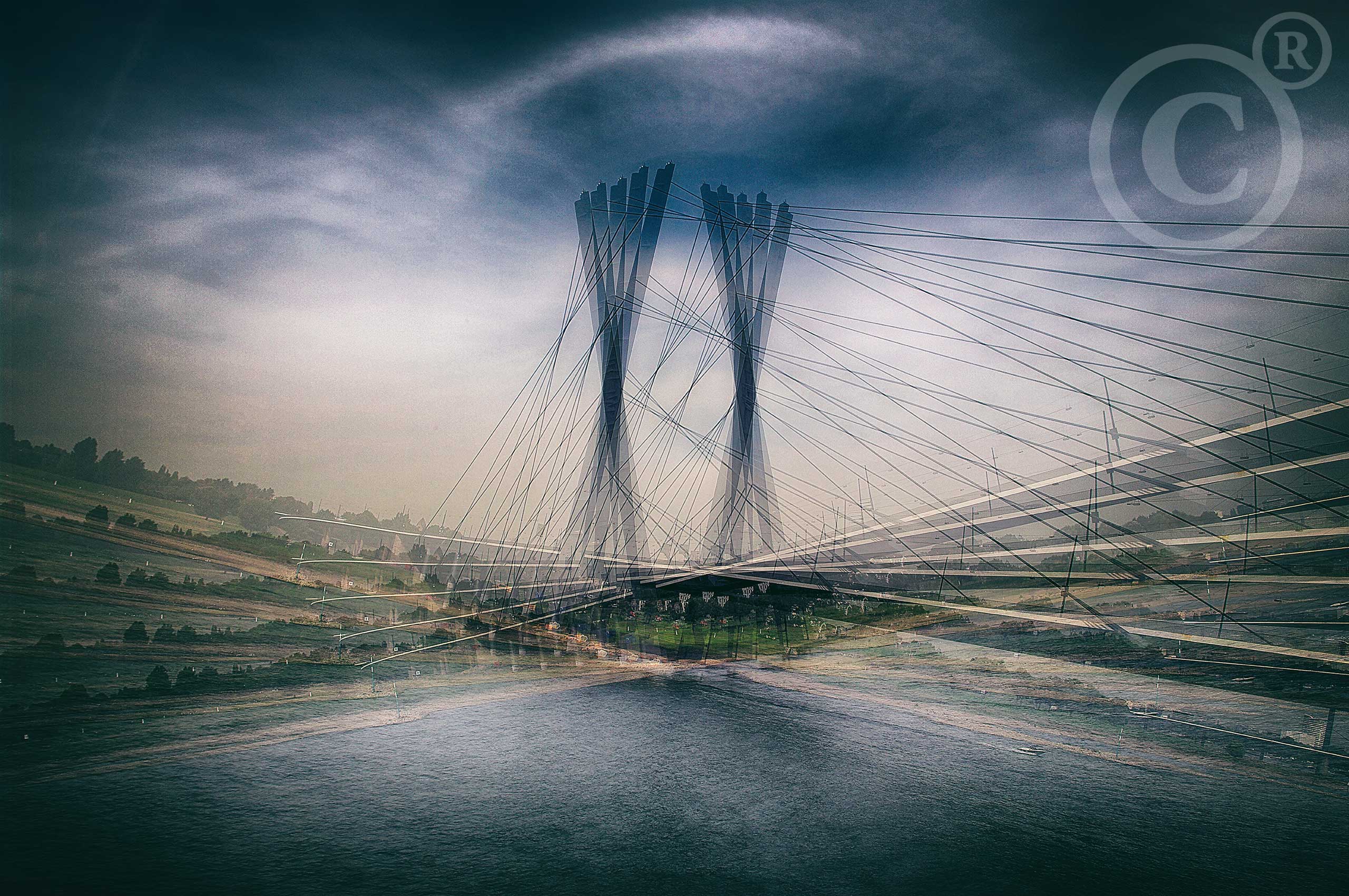 Düsseldorf Rheinbrücke - World_DISorder